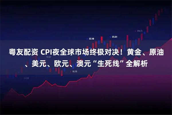 粤友配资 CPI夜全球市场终极对决！黄金、原油、美元、欧元、澳元“生死线”全解析