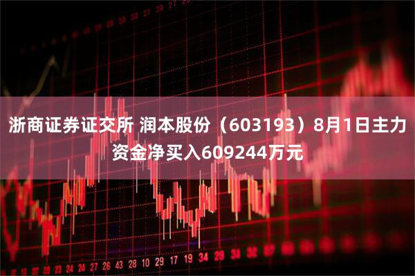 浙商证券证交所 润本股份（603193）8月1日主力资金净买入609244万元